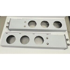 STAINLESS STEEL MUD FLAP HANGERS FOR SEMI TRUCK 2 PACK MFH001L/R